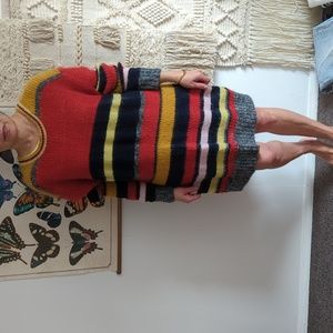 ALEXACHUNG colorful sweater XL